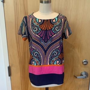 Beautiful, Jewel Palette - Silky tunic Tee Blouse